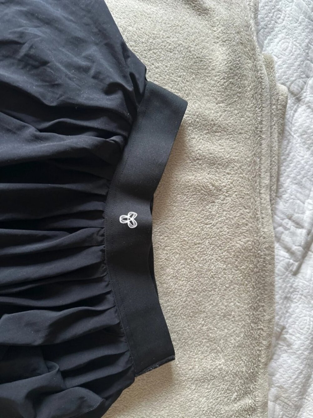 Black Pleated Tennis Skirt Size M - Picture 3 of 4